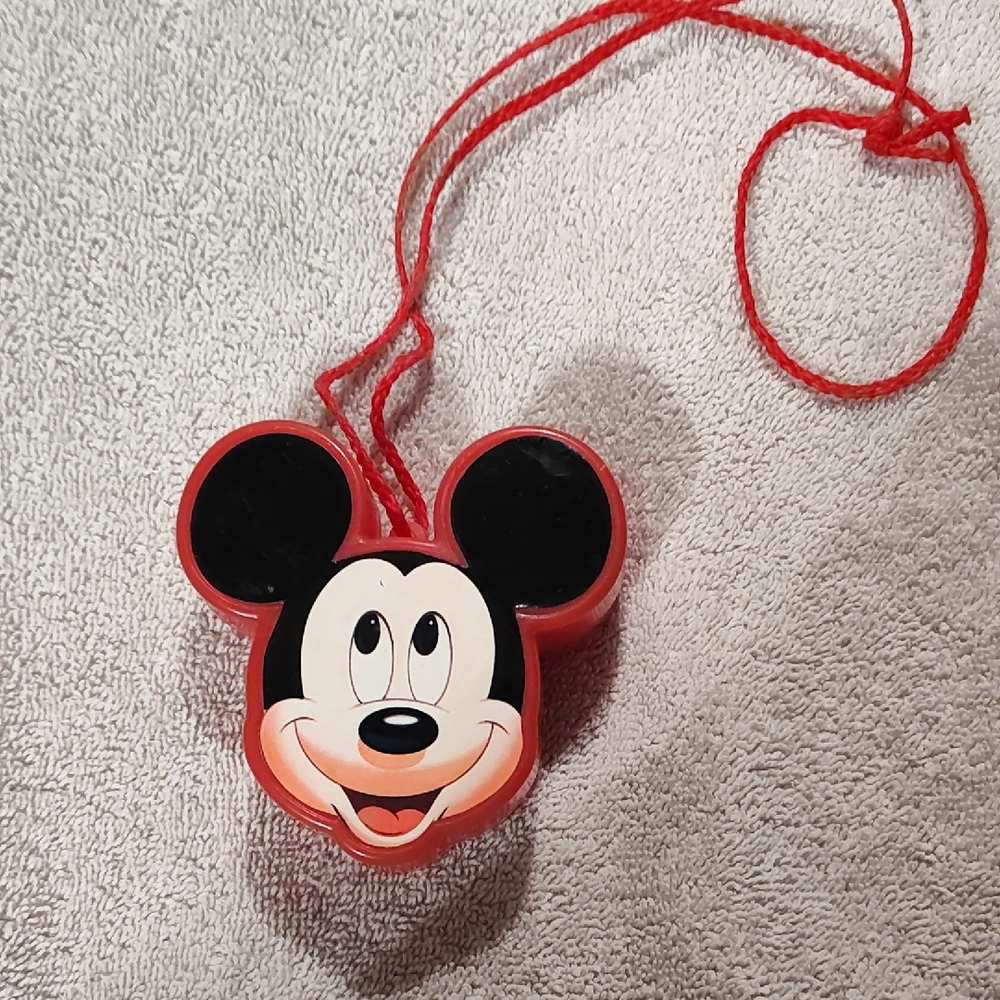 Mickey Mouse Red Kids Necklace